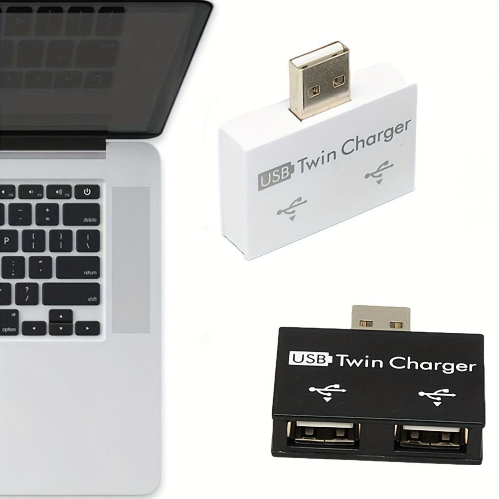 Desk Setup Usb Hub - USB2.0 Splitter 1 Man Naar 2