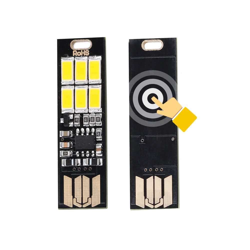 Desk Setup Maker - Mini 5730 USB LED-lampje 5V aanraaksensor