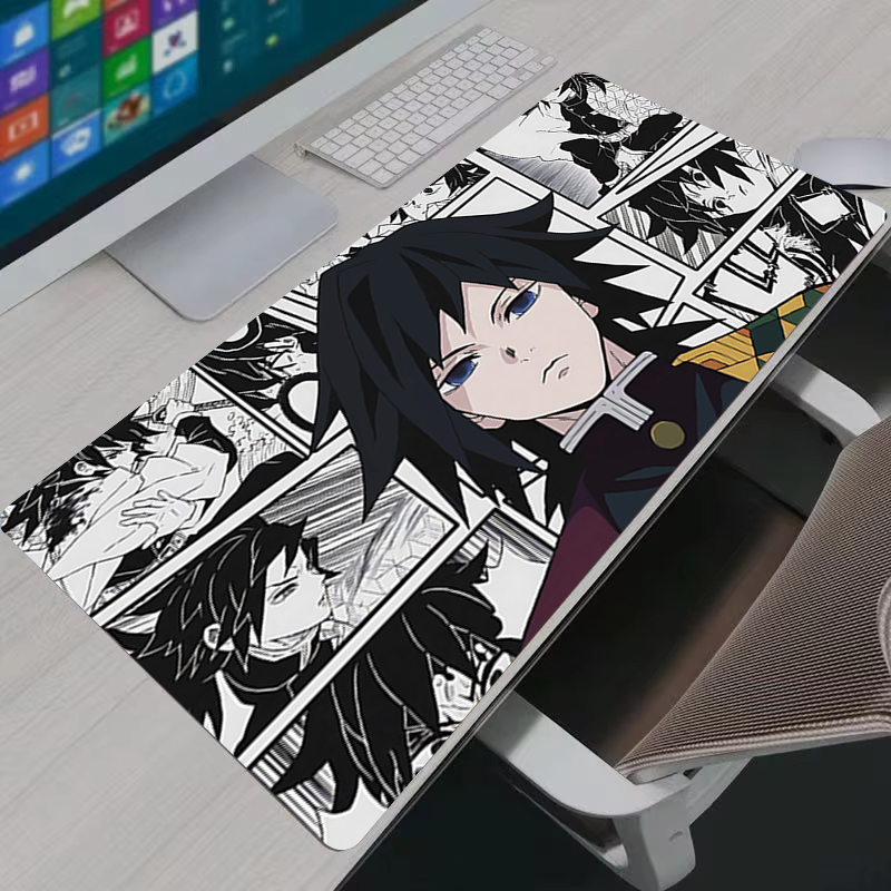Desk Setup Anime - Muismat XXL Gamer Anime Grote PC-kast