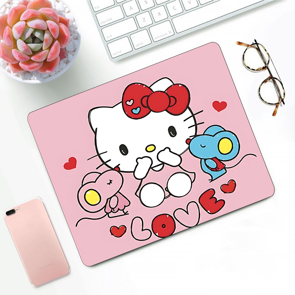 Desk Setup Anime - Schattige Roze Anime Hello Kitty Gaming