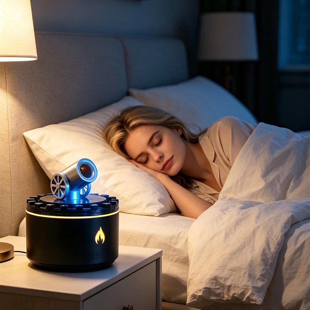 Desk Setup Design - Nieuwe verbeterde ultrasone aromadiffuser in kogelvorm