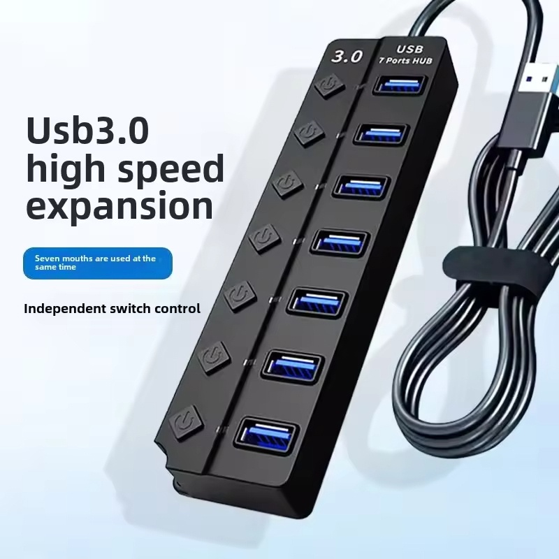 Desk Setup Usb Hub - USB 3.0 Stroomadapter 4/7 Poorten USB