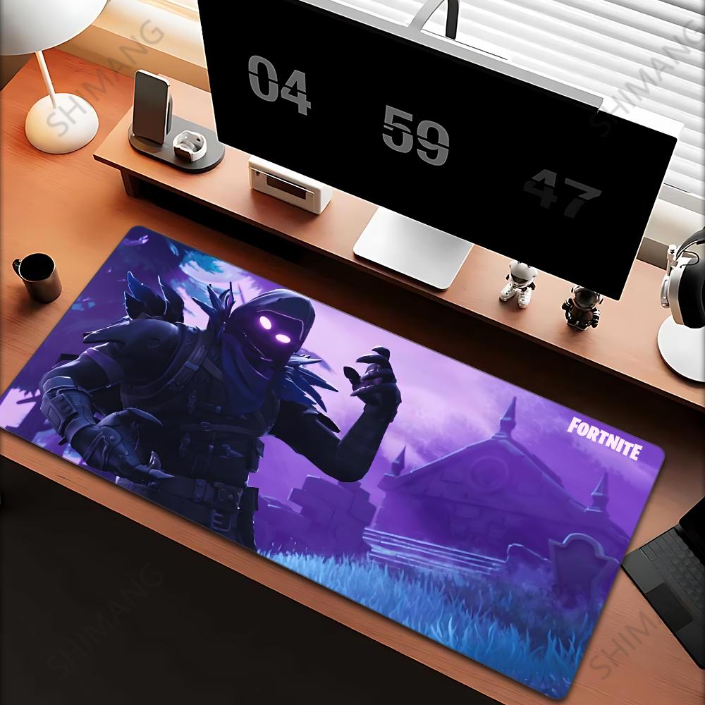 Desk Setup Anime - Grote Bureaumat F-Fortnites Gaming Muismat Anime