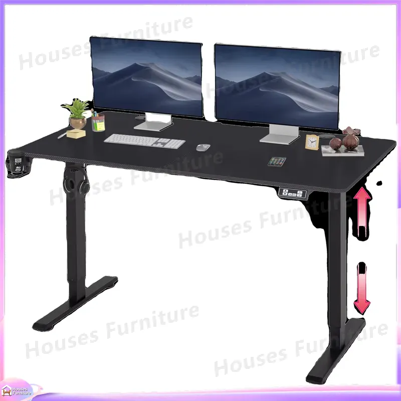 Desk Setup Designer - Grote gaming computerbureau met RGB LED-verlichting,