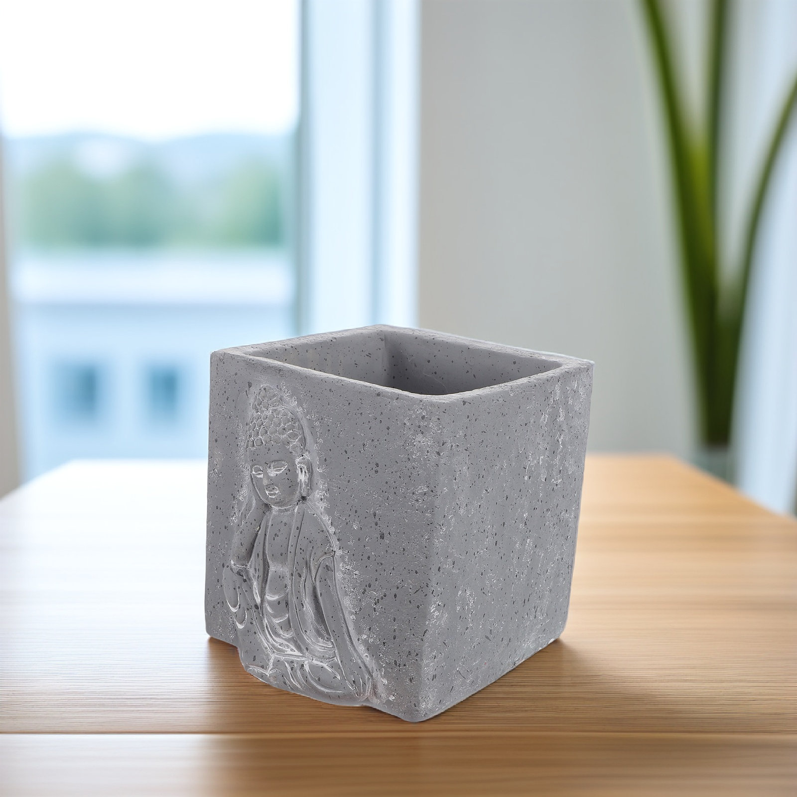 Creatieve cementen pot met Boe - Plant Pot Small Desk recensie en prijs