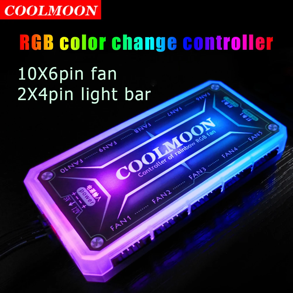 Coolmoon Argb Controller 12V 5 - Desk Setup Usb Hub recensie en prijs