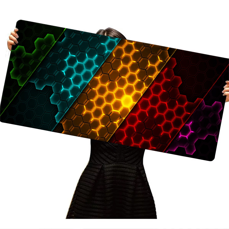 Honeycomb Series Muismat Grote - Rubber Mat Desk recensie en prijs