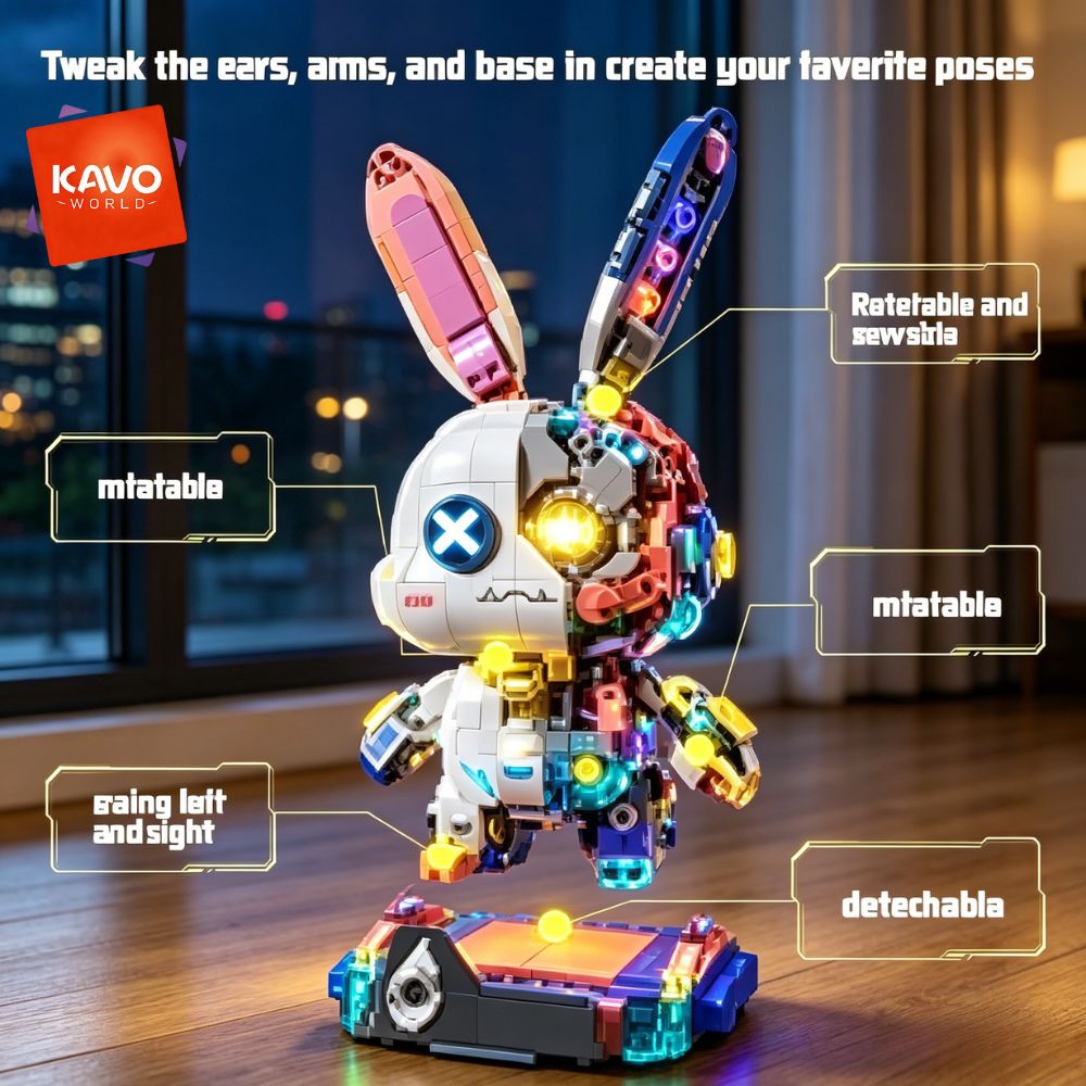 KAVOWORLD 1377-delige Robot Ko - Desk Setup Build recensie en prijs