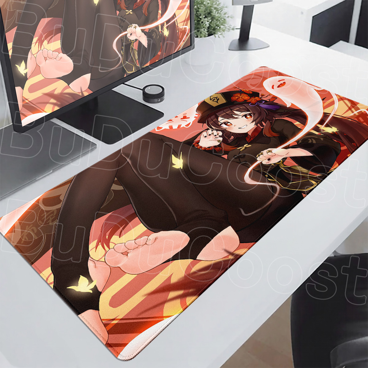 Genshin Impact Hu Tao Muismat  - Desk Setup Anime recensie en prijs