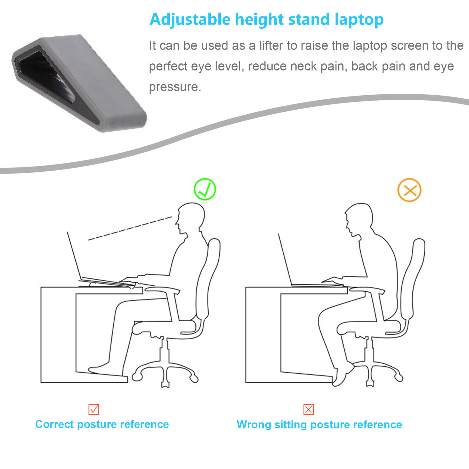 2-delige laptopstandaard, note - Desk Setup Designer recensie en prijs