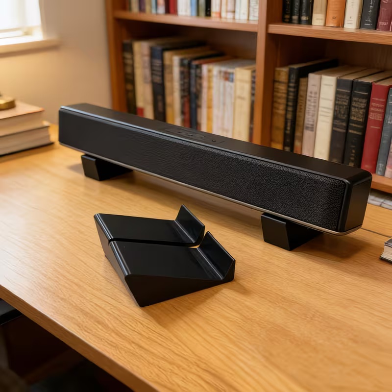 2 stuks universele soundbar-st - Desk Setup Design recensie en prijs