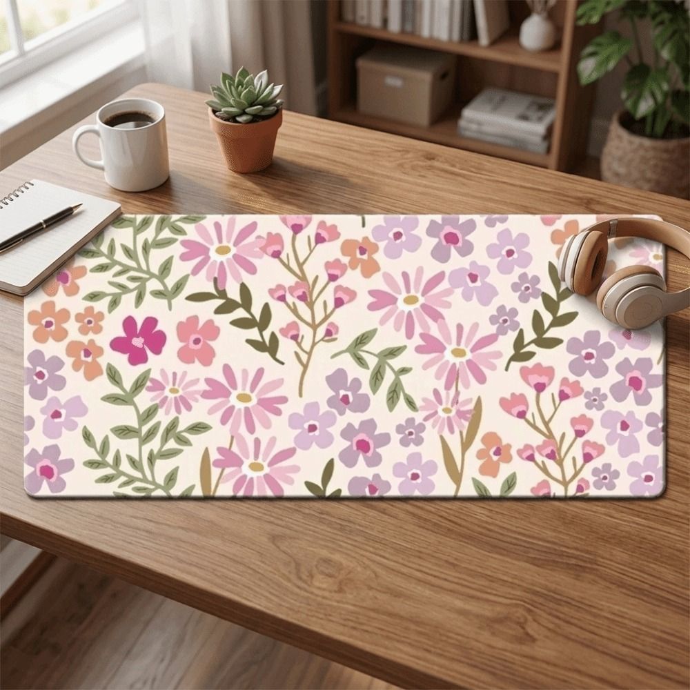 Vlekbestendig groot bloemenbur - Rubber Mat Desk recensie en prijs