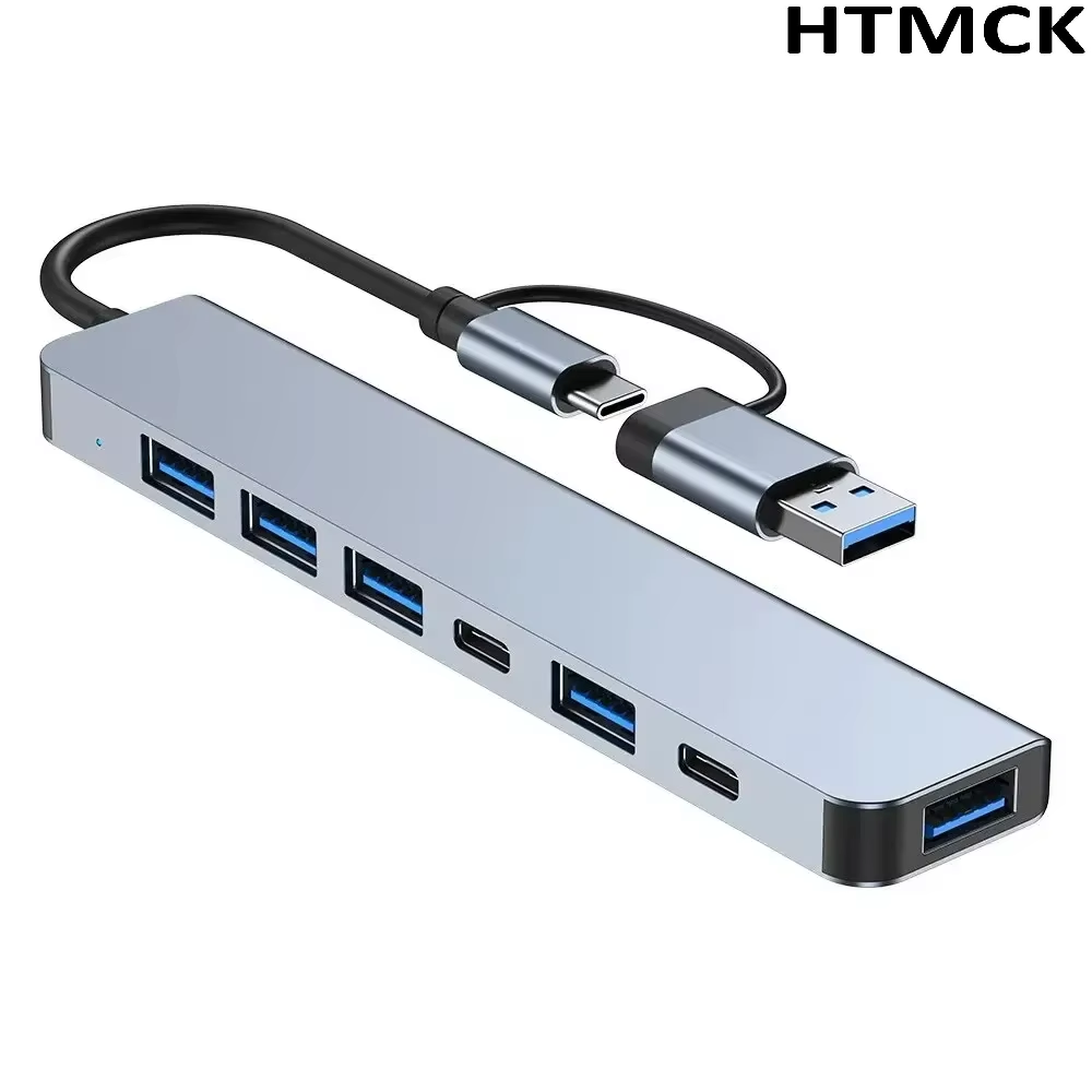 8-in-2 USB C Hub Multi-Port Do - Desk Setup Usb Hub recensie en prijs