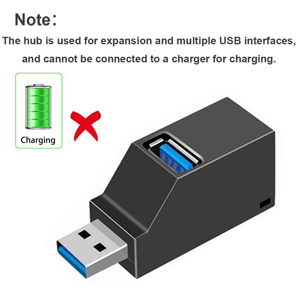 3-in-1 USB HUB USB 3.0 Adapter - Desk Setup Usb Hub recensie en prijs