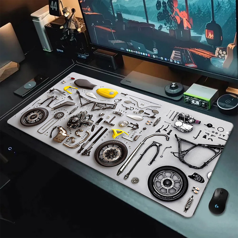 Demontagediagram Rubberen muis - Rubber Mat Desk recensie en prijs