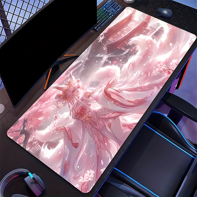 Anime Fox Girl bureaumat, uitg - Desk Setup Designer recensie en prijs