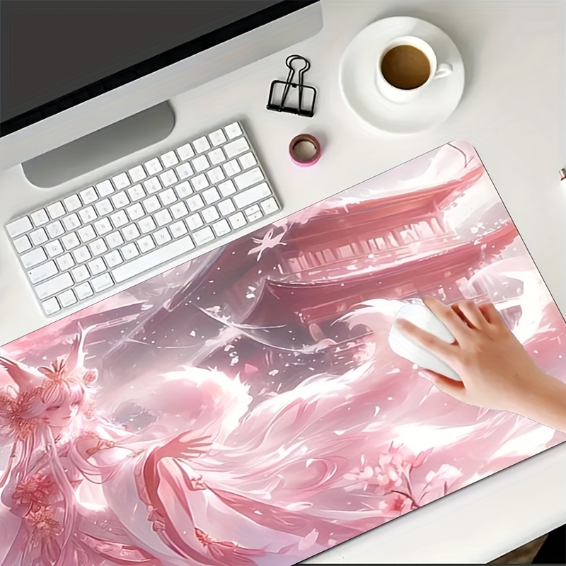 Anime Fox Girl bureaumat, uitg - Desk Setup Designer recensie en prijs