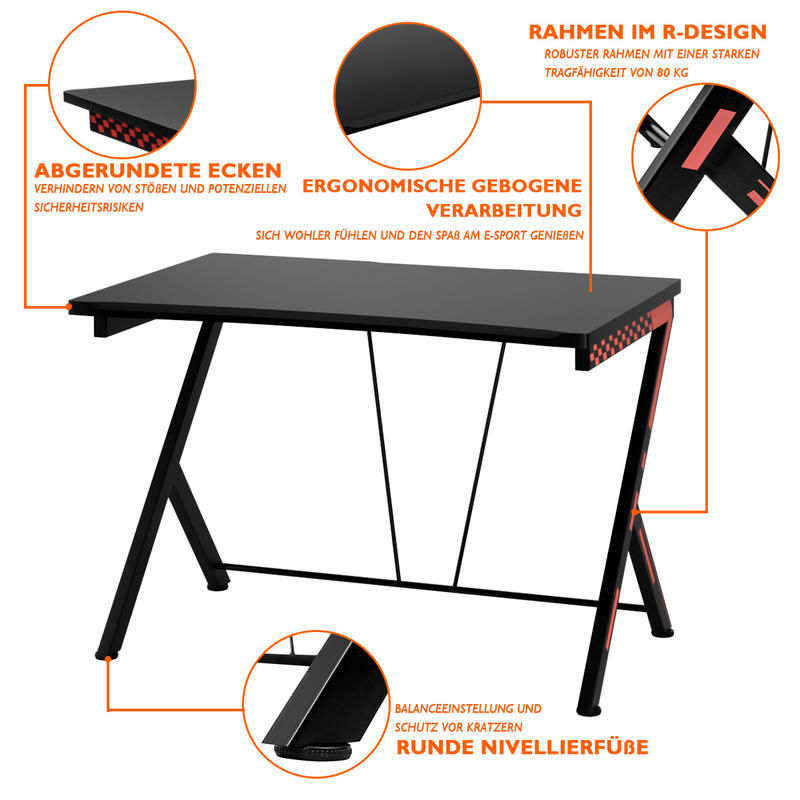 Modern ergonomisch computerbur - Desk Setup Designer recensie en prijs