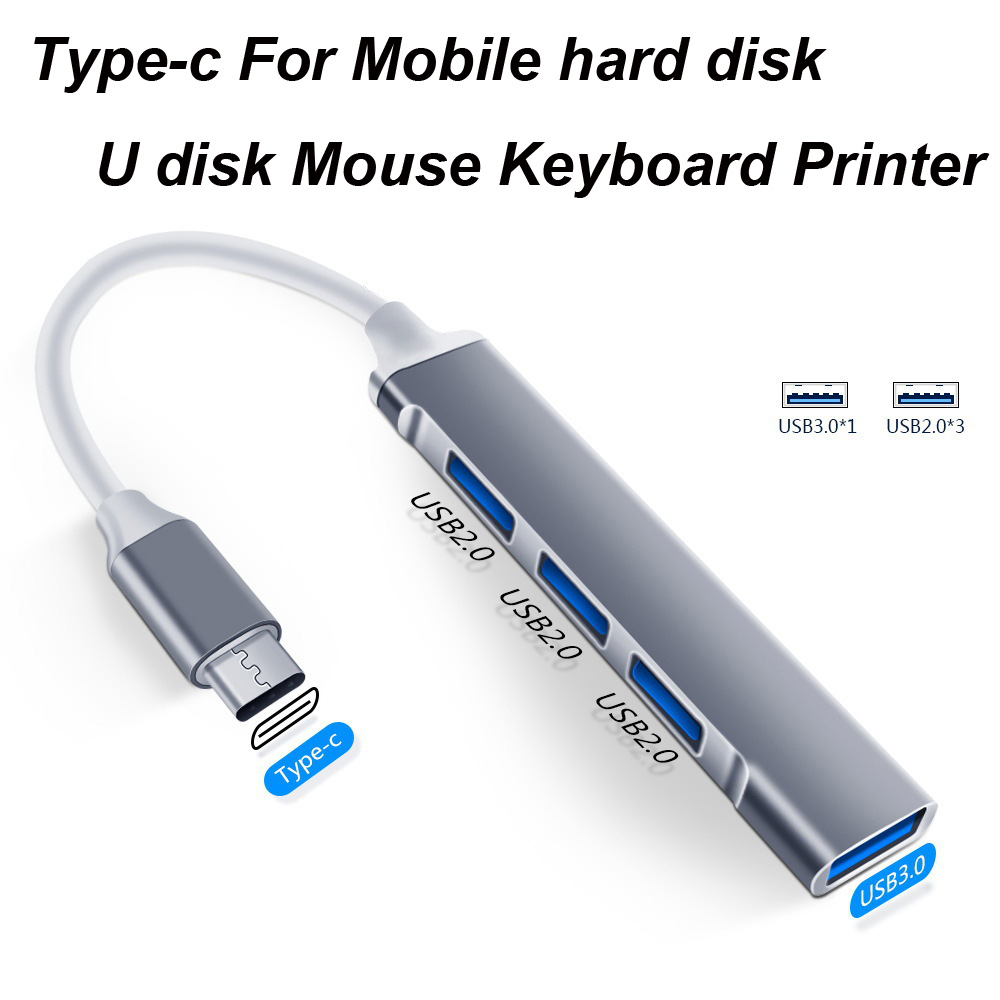 USB 3.0 TYPE-C 3.1 4-poorts US - Desk Setup Usb Hub recensie en prijs