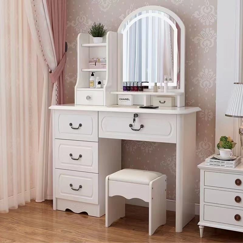 Meisjes witte en roze moderne  - Desk Setup Simple recensie en prijs