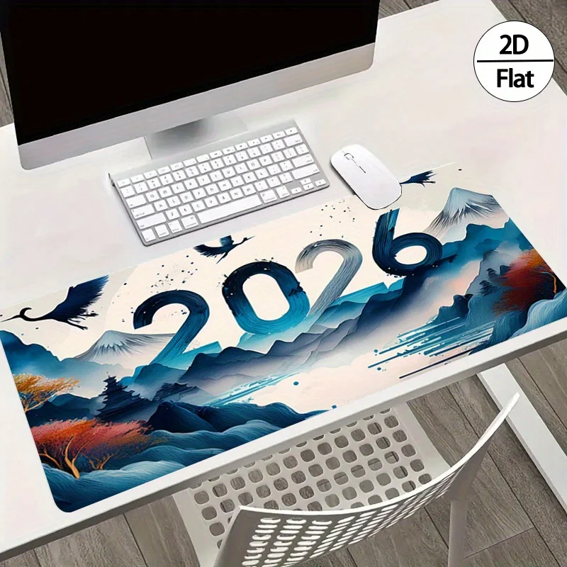 2026 Nieuwjaar Inktschildering - Rubber Mat Desk recensie en prijs