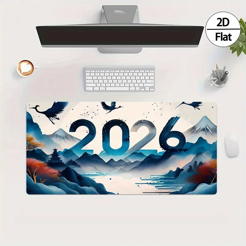 2026 Nieuwjaar Inktschildering - Rubber Mat Desk recensie en prijs