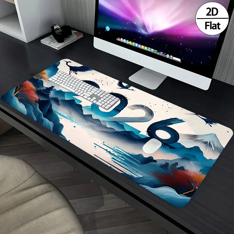 2026 Nieuwjaar Inktschildering - Rubber Mat Desk recensie en prijs