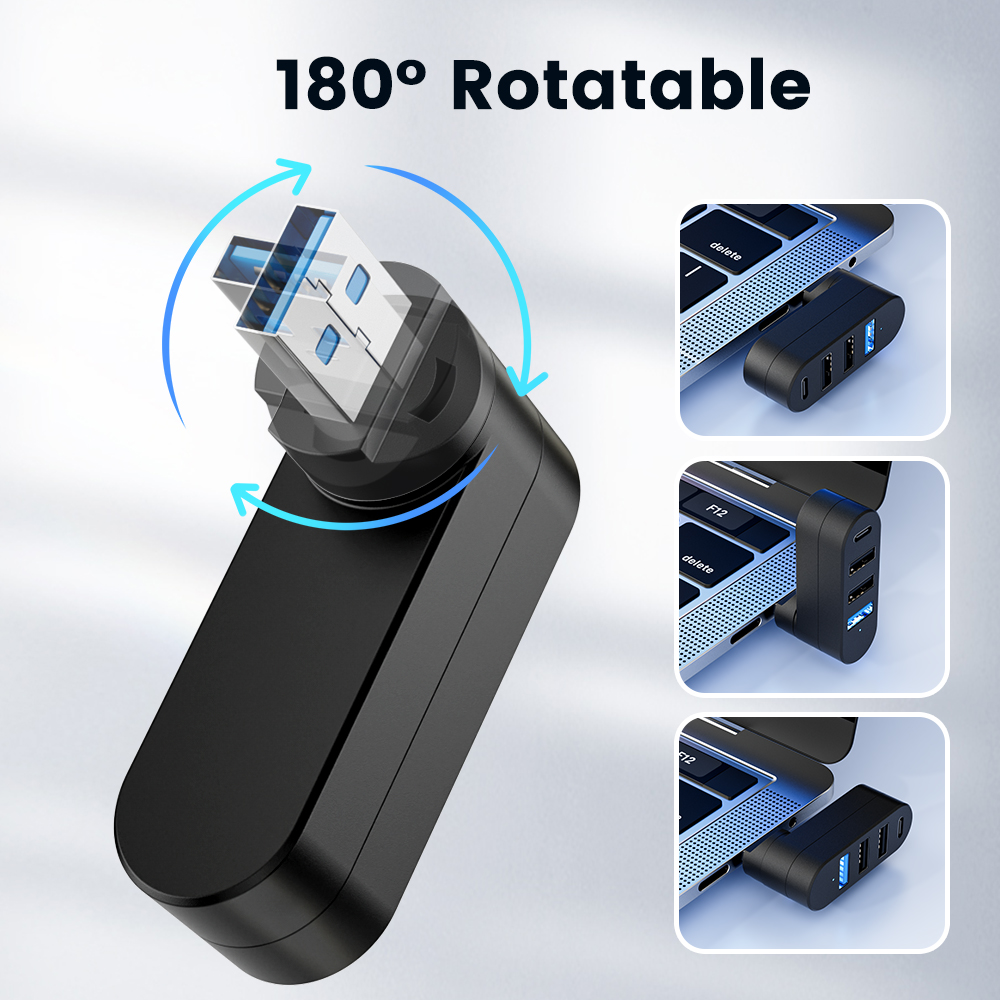 USB Hub 3.0 Mini Splitter Box  - Desk Setup Usb Hub recensie en prijs