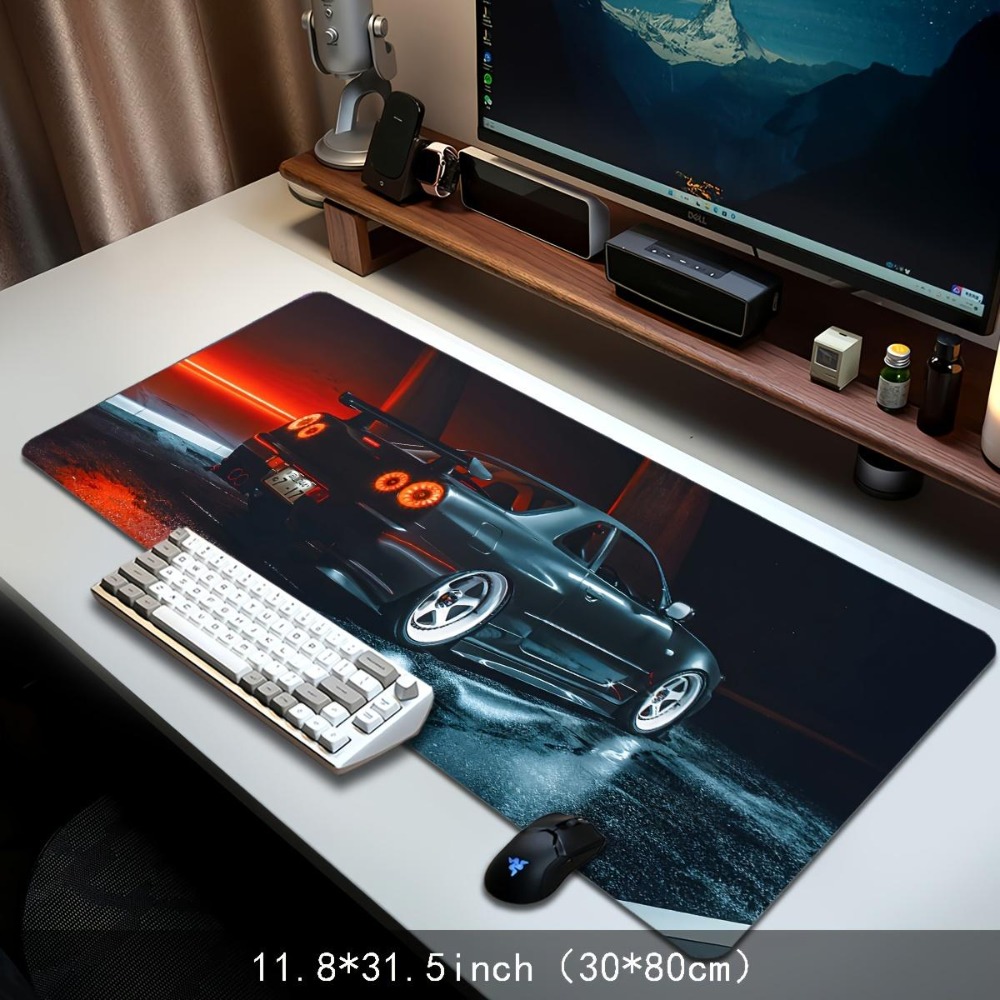 Coole auto-vormige muismat, to - Desk Setup Simple recensie en prijs