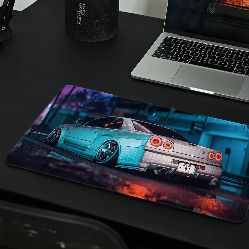 Coole auto-vormige muismat, to - Desk Setup Simple recensie en prijs