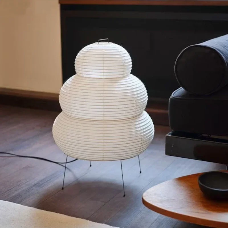 Japans design tafellamp wit ri - Desk Setup Japan recensie en prijs