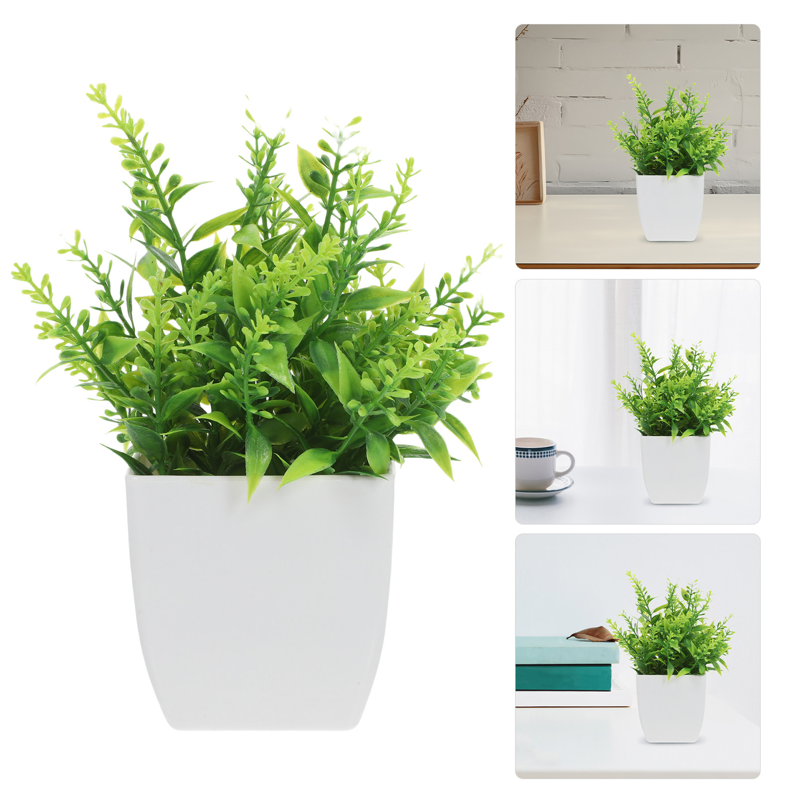 Realistische kunstplant in pot - Plant Pot Small Desk recensie en prijs